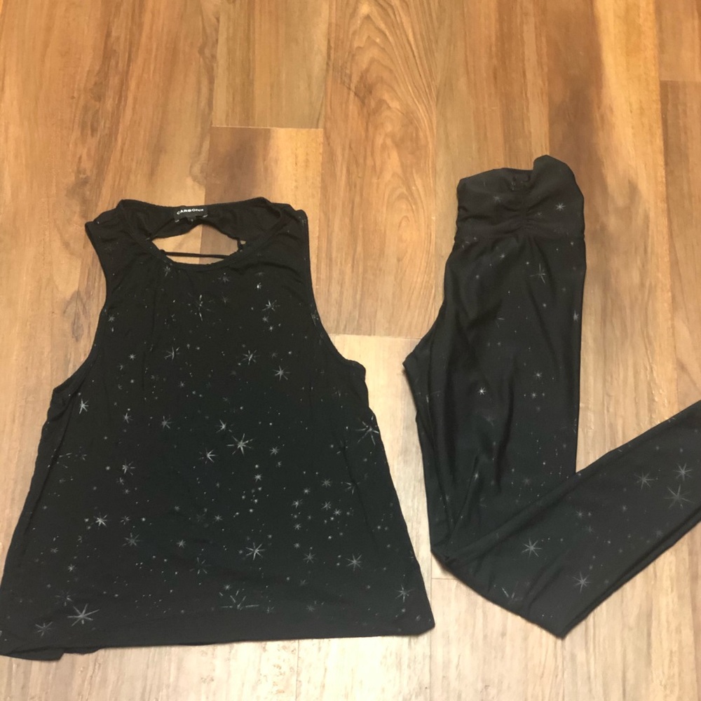 Legging/ Tank set-CARBON38 Exclusive collection